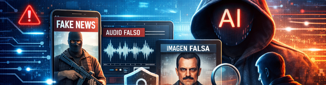 Infodemia y deepfakes: Como protegerte de contenidos falsos